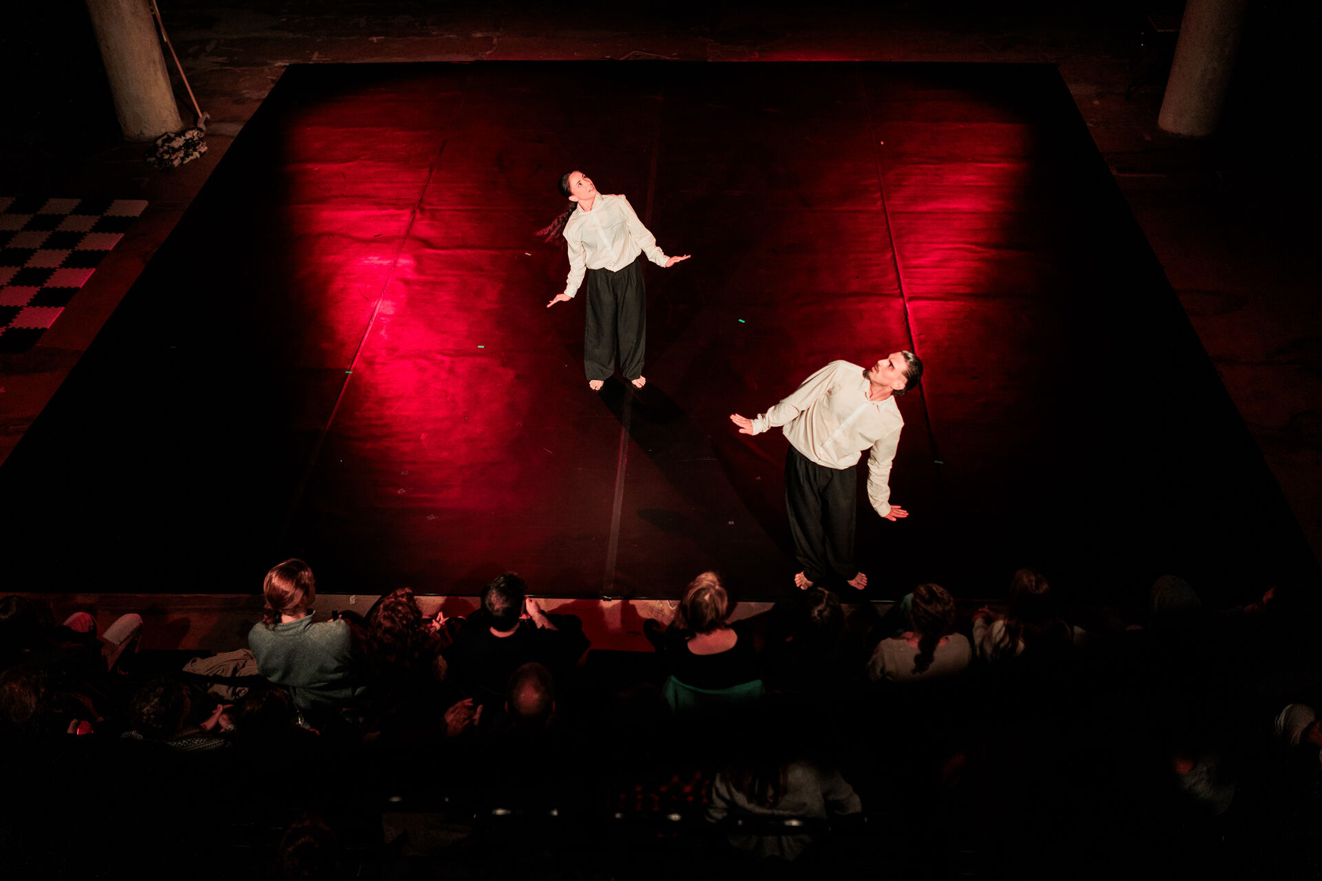 Děti diktatur. Bárbara Hernández a Lukas Lizama. Foto: Tomáš Král.
